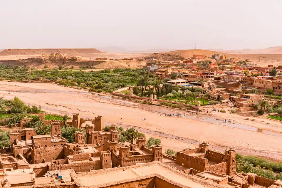 ait ben haddou blick von oben