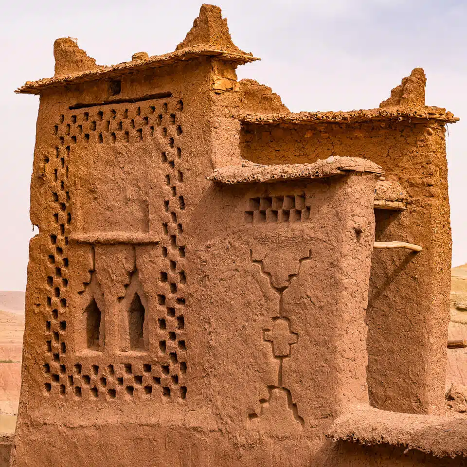 ait ben haddou detail lehmbau