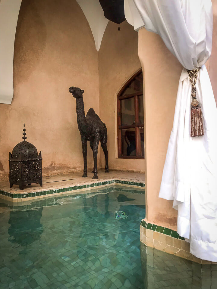 Riad Selouane in Marrakesch - der Pool